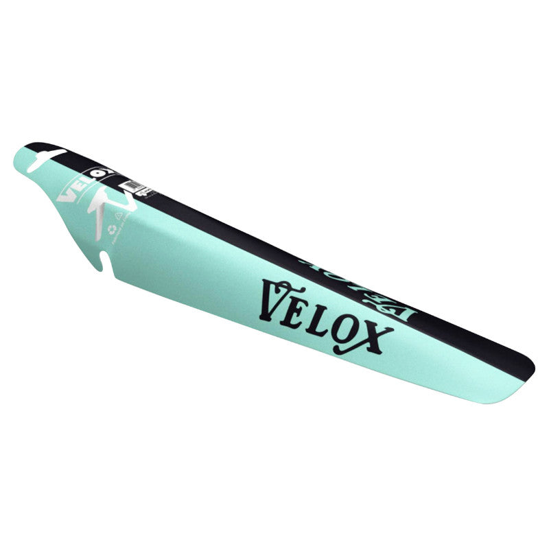 Garde-boue clipsable sous selle Velox – Vert céleste-noir