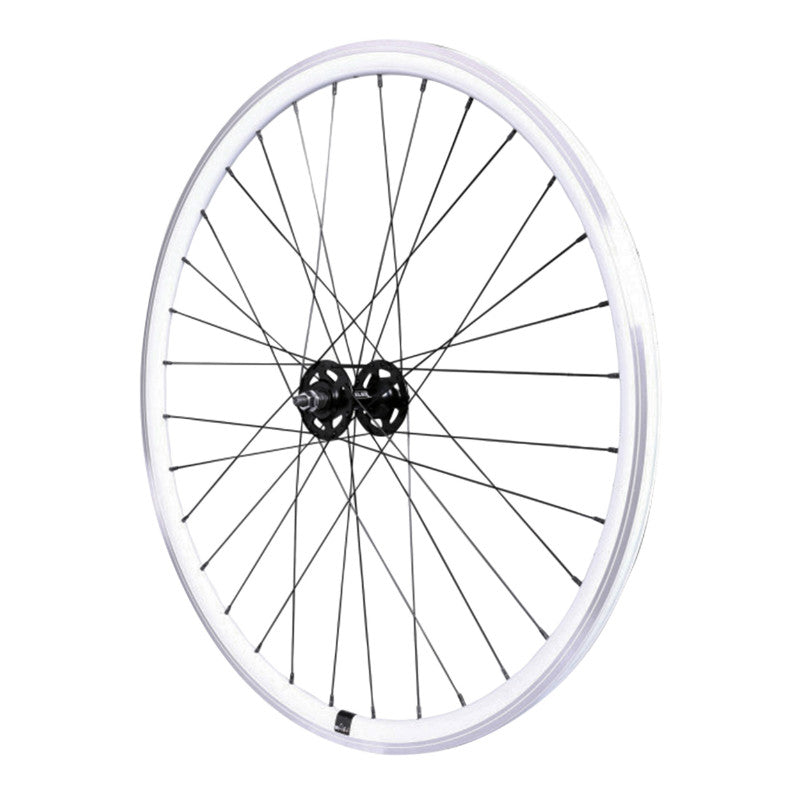 Roue route-fixie P2R à patin jante 17C profil 28 mm – Blanc Avant