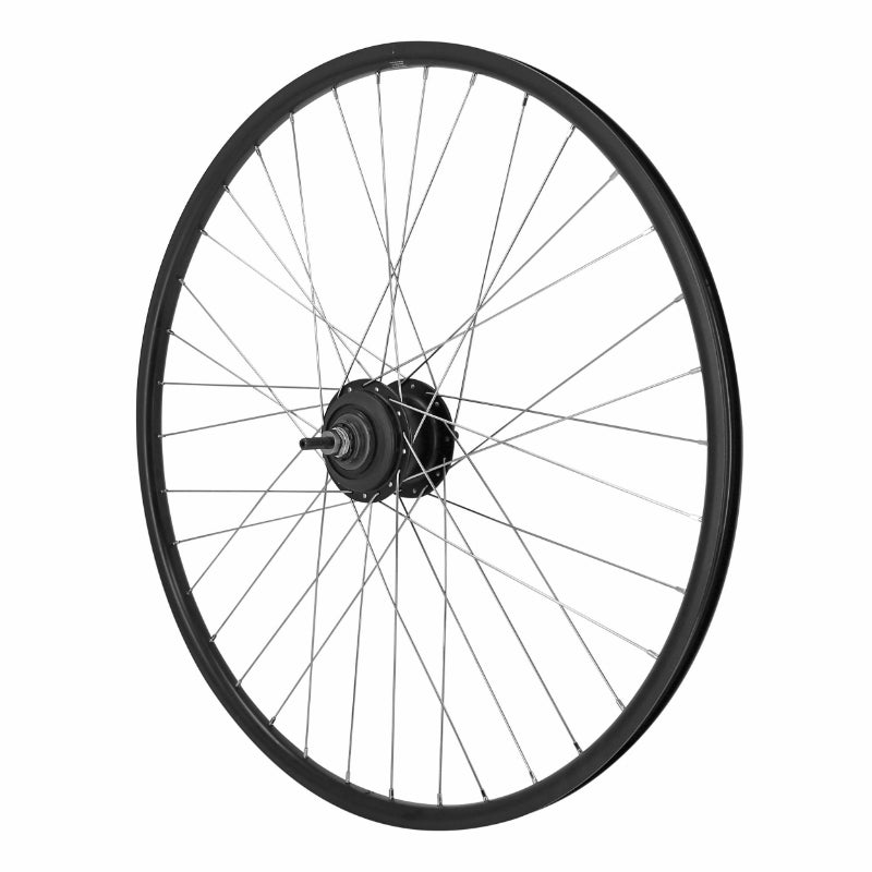 Roue arrière VTC 700 ER20 noire moyeu Nexus 7 vitesses frein tambour
