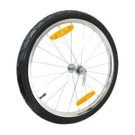 Roue de remorque 20" à rayons blocage avec pneu et chambre