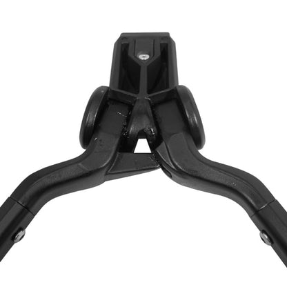 Béquille centrale double Newton VTC-29" alu noir – 60 kg, compatible VAE