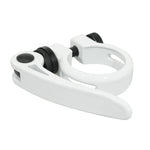 Collier de selle rapide Newton alu – Blanc 28,6 mm