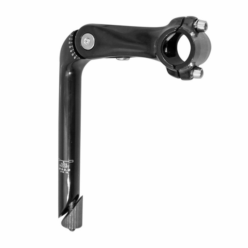 Potence city à plongeur réglable noire 110 mm – cintre 25,4 mm