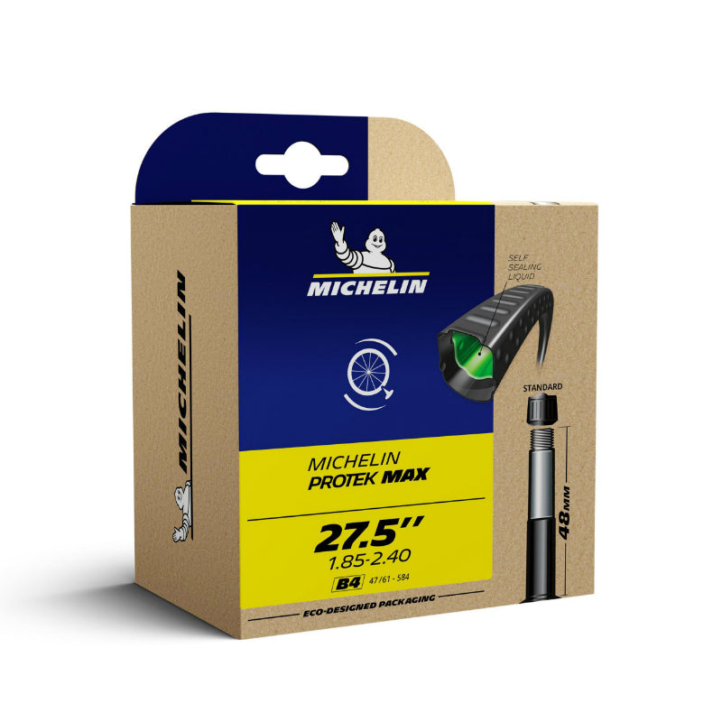 Chambre à air 27,5 x 1,90-2,50 Michelin Protek Max avec préventif, valve Schrader