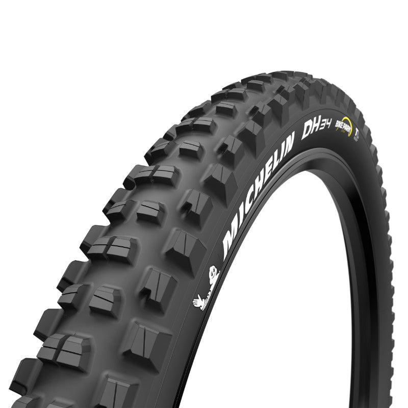 Pneu VTT gravity bike park Michelin DH34 Performance tringle rigide tubeless ready – 27,5 x 2,40 (61-584)