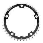 Plateau route Stronglight 5 branches 130 mm type Shimano milieu triple noir 9-10 v – 39 dents