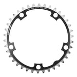 Plateau route Stronglight 5 branches 130 mm type Shimano intérieur noir 9-10 v – 38 dents