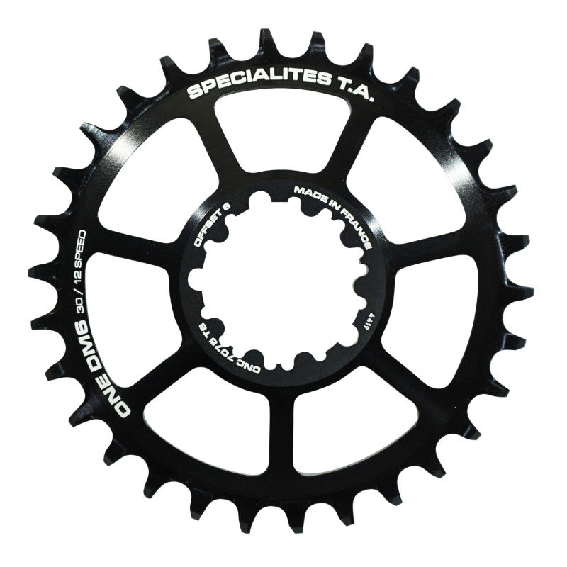 Plateau VTT TA DM6 Direct Mount pour SRAM GX-XX1-X01 noir 11-12 v narrow wide déport 6 mm – 30 dents