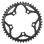 Plateau route Stronglight 5 branches 110 mm type Shimano extérieur noir 9-10 v – 46 dents