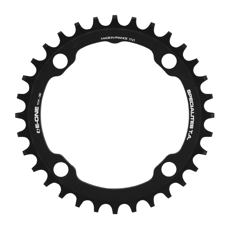 Plateau VAE TA E-One 4 br. 104 mm universel VAE mono noir narrow wide – 32 dents