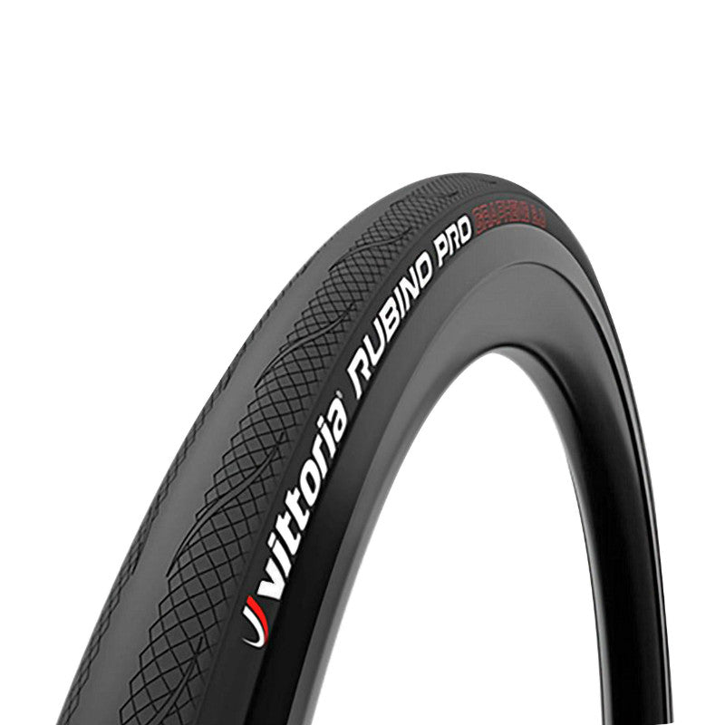 Pneu route Vittoria Rubino PRO 4 noir tringle souple tubeless ready – 700 x 28 (28-622)