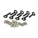 Fixations serre-tringle et embouts pour garde-boue Stronglight (lot de 8)