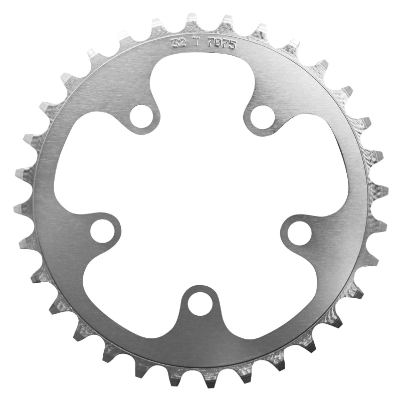 Plateau route Stronglight 5 branches 74 mm triple argent 9-10 v – 32 dents