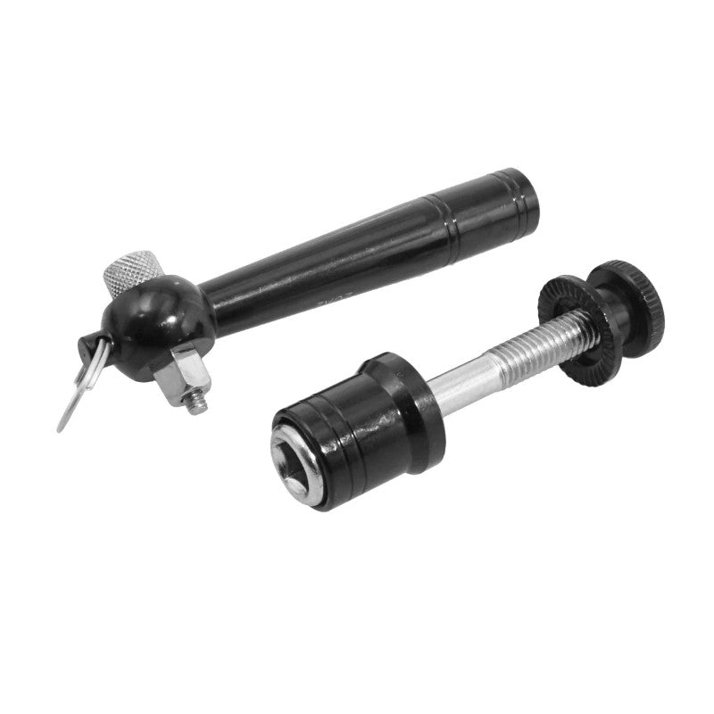 Blocage antivol de tige de selle Newton noir (kit 2 pièces)
