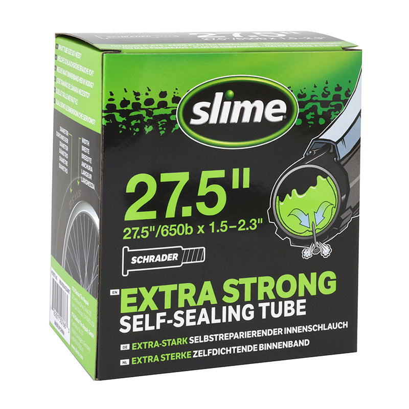 CHAMBRE anti-crevaison Slime 27.5x2.00-2.40 valve Shrader