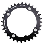 Plateau VTT Stronglight 4 branches 104 mm milieu triple noir 8-9 v ép. 4 mm – 32 dents