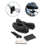Support de porte-bidon Newton résine noire fixation cintre-potence-tige