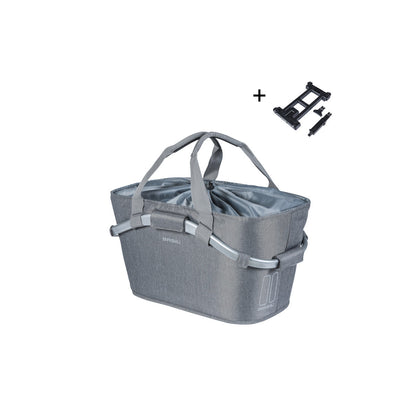 Panier arrière 2Day Carry All MIK gris chiné BASIL