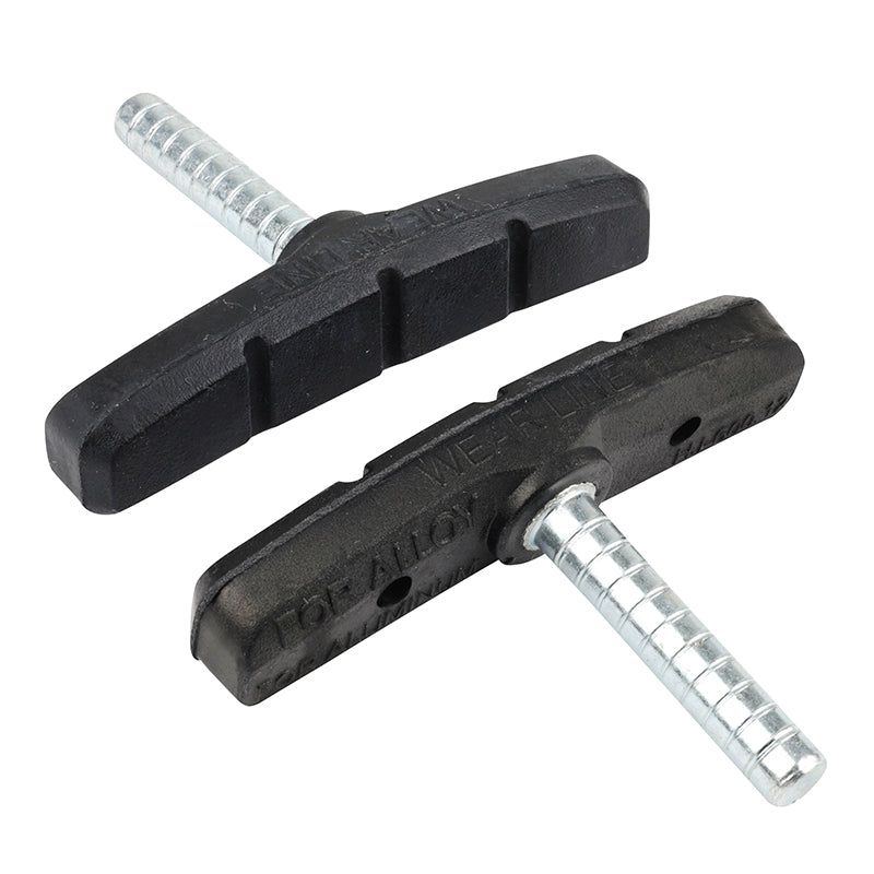 Porte-patins VTT Sunrace à tige symétriques 70 mm noirs (paire)
