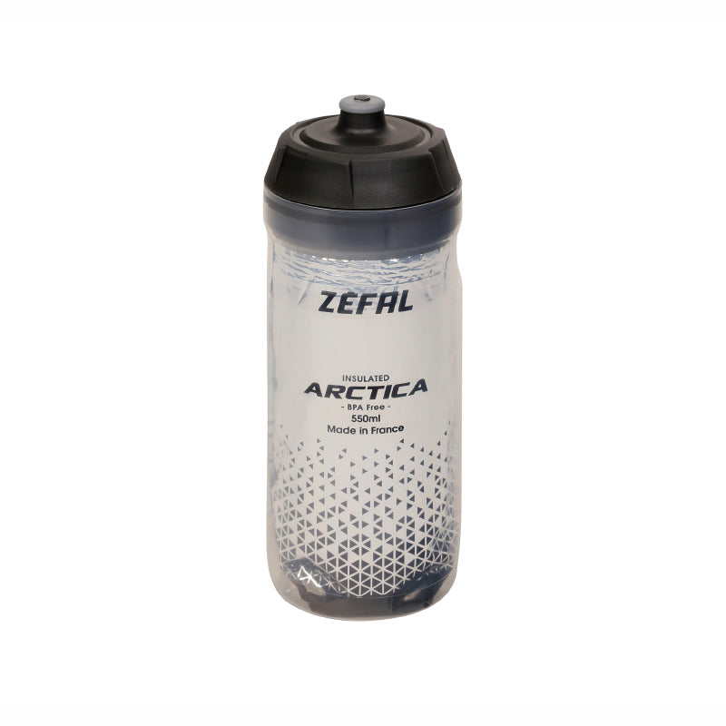 Bidon isotherme Zefal Arctica 55 550 ml – Noir-argent