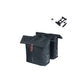 Sacoche double City BASIL – 28-32 L / MIK / Noir