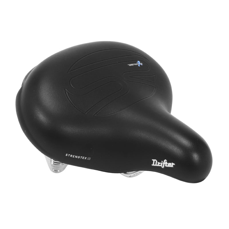 Selle city Selle Royal Drifter Strengtex noire gel et double ressort