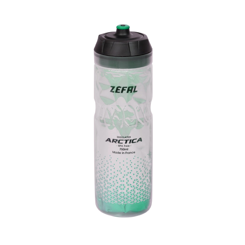 Bidon isotherme Zefal Arctica 75 750 ml – Vert-argent