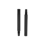 Prolongateurs de valve Presta P2R noirs (paire) – 40 mm