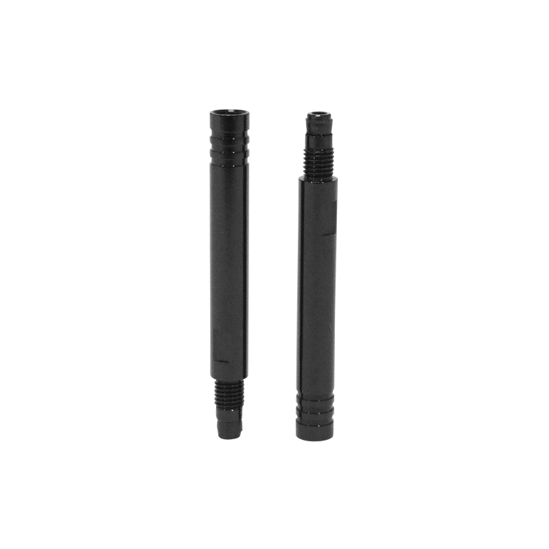 Prolongateurs de valve Presta P2R noirs (paire) – 40 mm