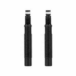 Prolongateurs de valve Presta Schwalbe noirs compatibles tubeless (paire) – 30 mm
