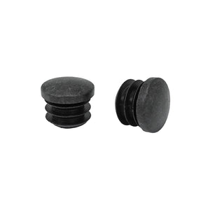 Bouchons de cintre Fibrax noirs (paire)