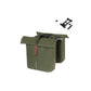 Sacoche double City BASIL – 28-32 L / MIK / Vert mousse
