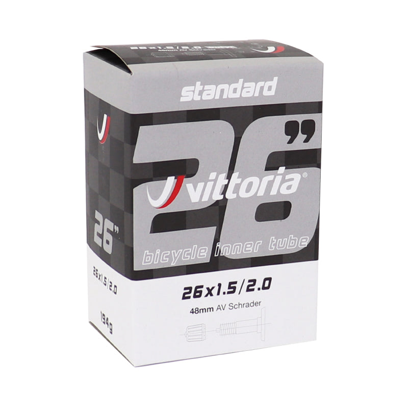 Chambre à air 26 x 1,50-2,00 Vittoria valve Schrader 48 mm
