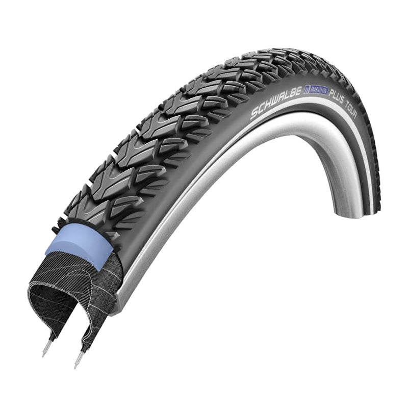 Pneu VTT Schwalbe Marathon Plus Tour noir tringle rigide – 26 x 2,00 (50-559)