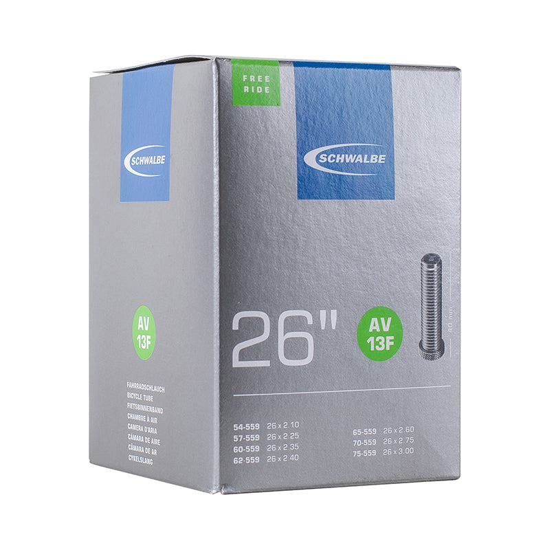 Chambre à air 26 x 2,10-3,00 Schwalbe valve Schrader 40 mm (AV13F) – vue 2