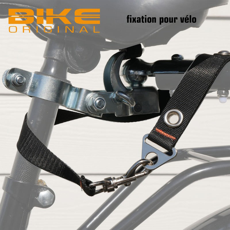 Remorque Shopping Trailer châssis alu roues 12" fixation tige de selle – vue 11