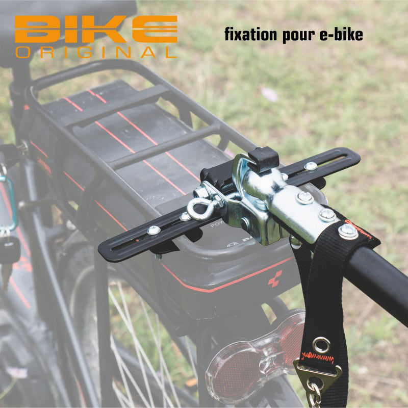 Remorque Shopping Trailer châssis alu roues 12" fixation tige de selle – vue 12