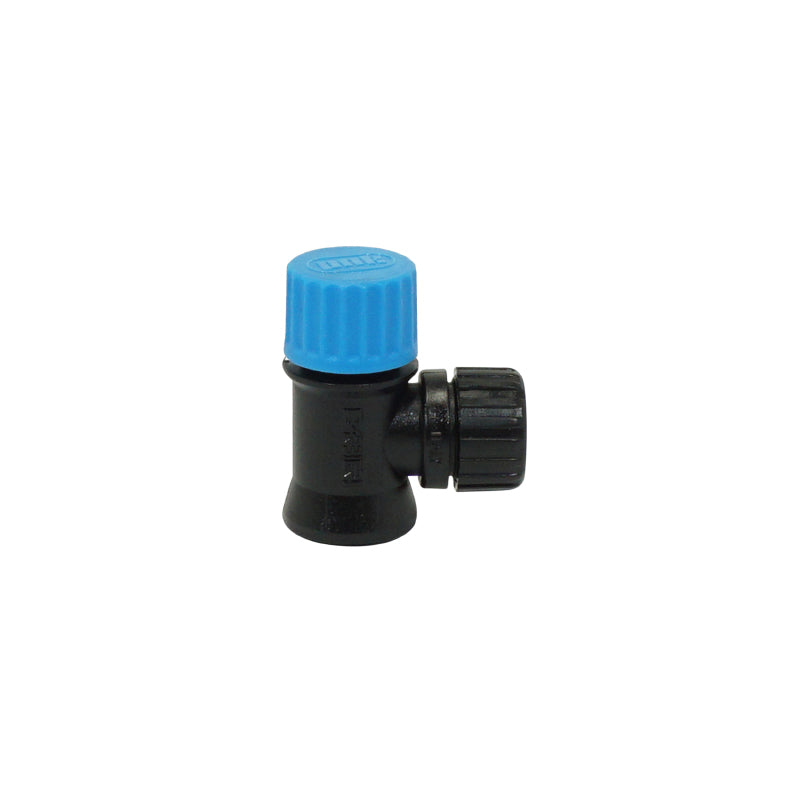 Gonfleur CO2 P2R Sky noir-bleu débit réglable sans cartouche