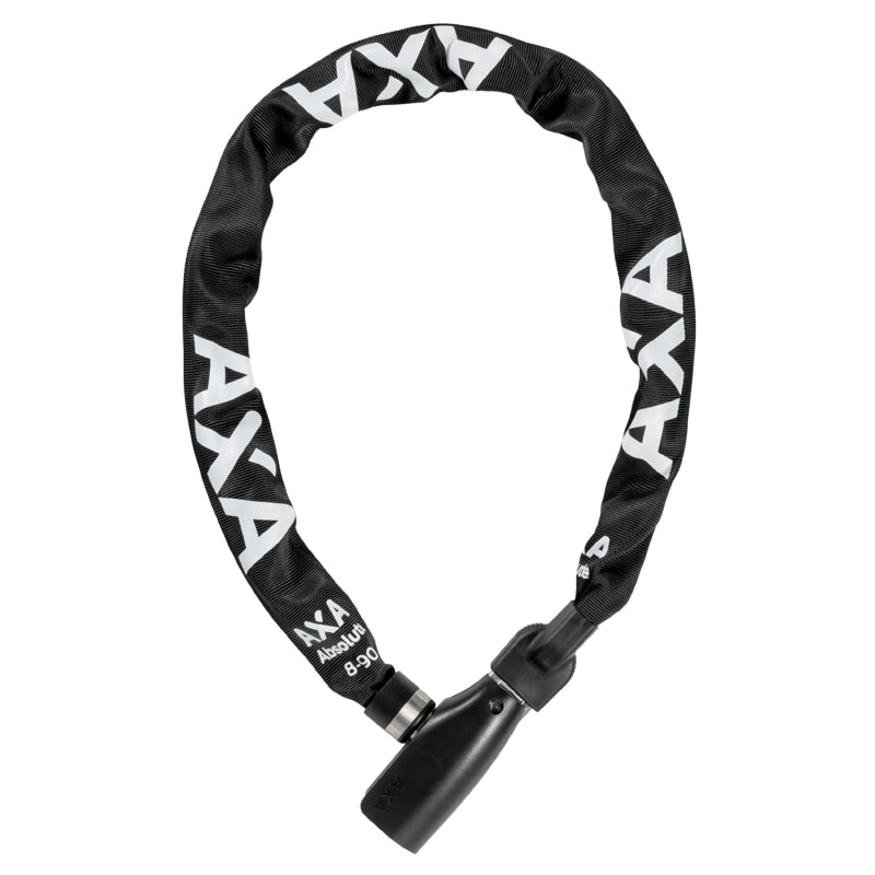 Antivol chaîne à clé AXA Absolute Ø 8 mm 90 cm noir pour VAE – réf. 170654