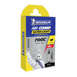 Chambre à air 700 x 18-25 Michelin Ultralight valve Presta 80 mm