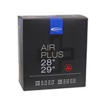 Chambre à air 29 x 1,75-2,40 et 700 x 40-60 Schwalbe Air Plus valve Presta (SV19AP)