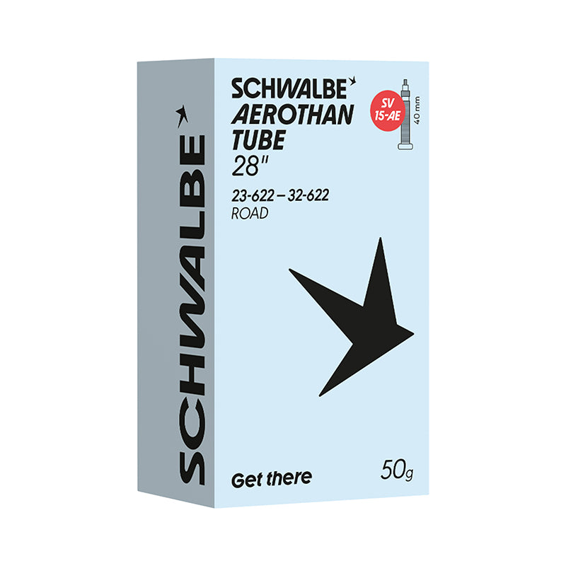 Chambre à air 700 x 23-28 Schwalbe Aerothan TPU valve Presta 40 mm (SV20E)