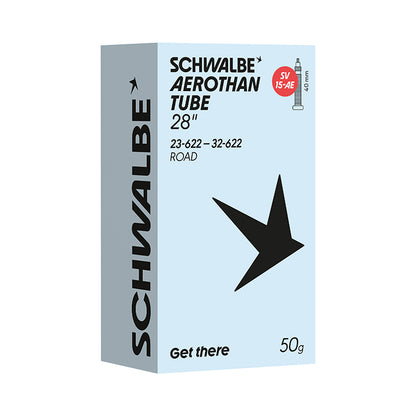 Chambre à air 700 x 23-28 Schwalbe Aerothan TPU valve Presta 40 mm (SV20E)