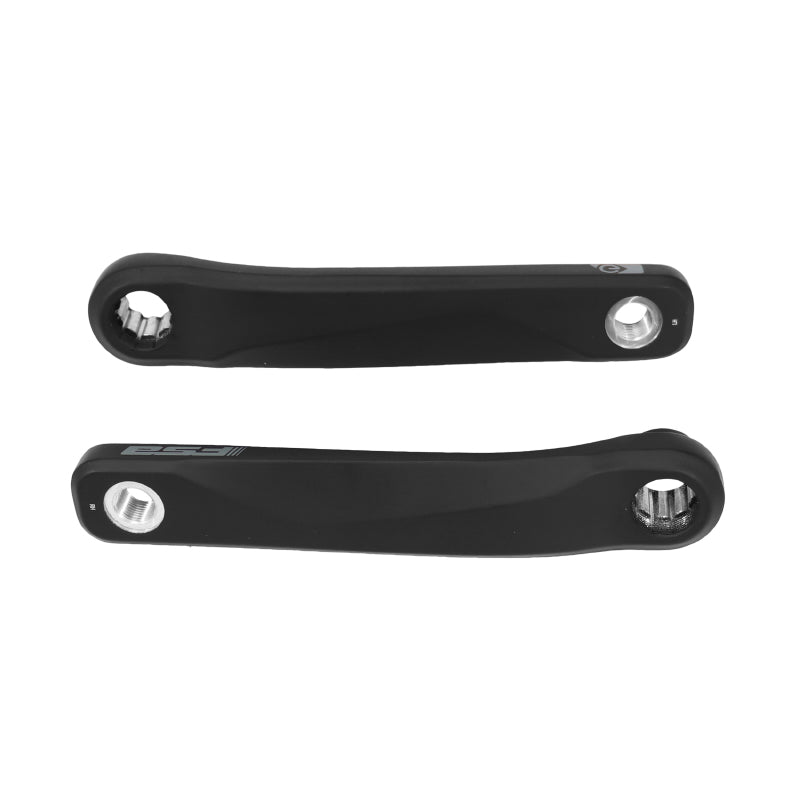 Manivelles FSA 170 mm noires ISIS pour Bosch 4e génération (paire)
