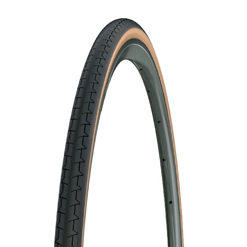 Pneu route-city Michelin Dynamic Classic noir-beige tringle souple – 700 x 32 (32-622)