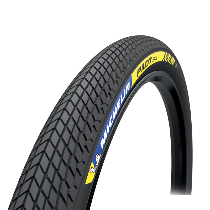 Pneu BMX Michelin Pilot SX Competition noir tringle souple tubeless ready – 20 x 1,70 (44-406)