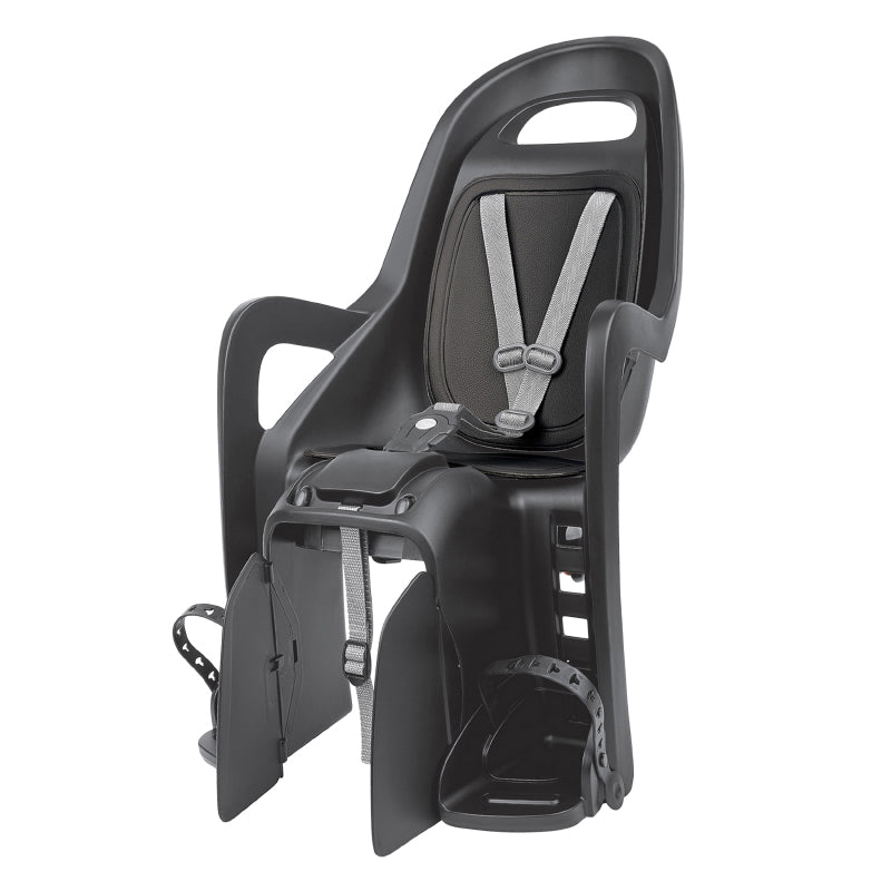 Siège enfant arrière Polisport Groovy sur porte-bagages noir 9-22 kg