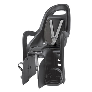 Siège enfant arrière Polisport Groovy sur porte-bagages noir 9-22 kg