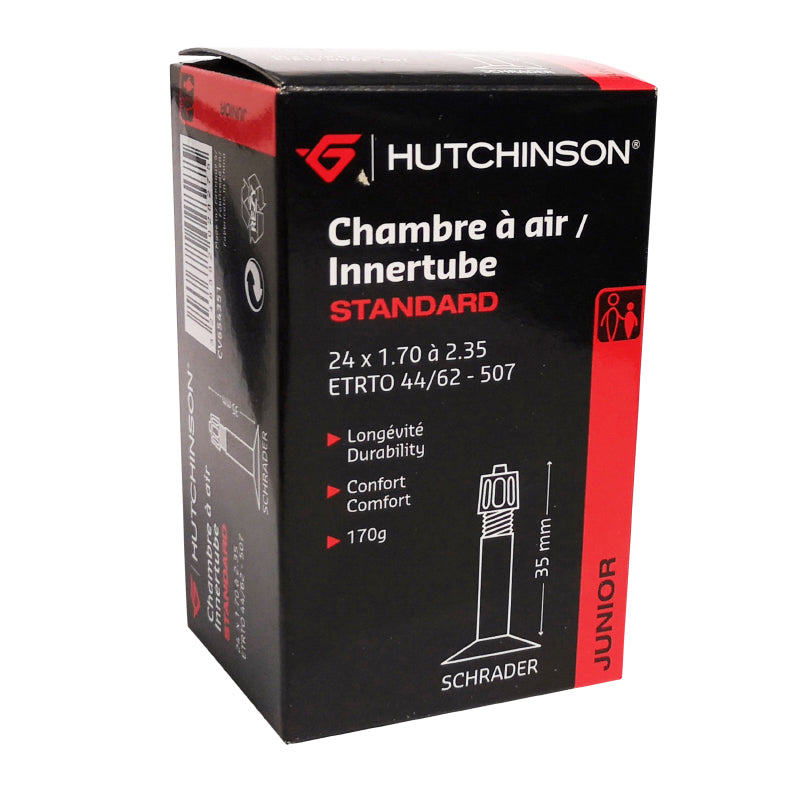Chambre à air 24 x 1,70-2,35 Hutchinson valve Schrader 40 mm