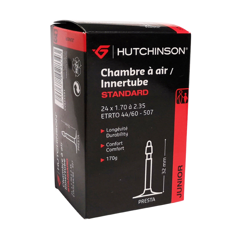 Chambre à air 24 x 1,70-2,35 Hutchinson valve Presta 40 mm